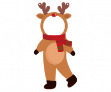 루돌프 합성이미지