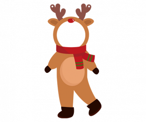 루돌프 합성이미지