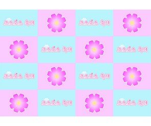 코스모스 축제 포토월