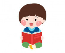 책 읽는 아이 (남아)