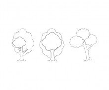 나무 색칠 모음