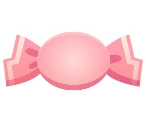 사탕가게 간판 (문구없음)