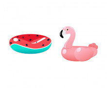 여름 용품(튜브)