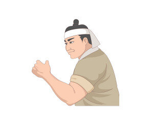 팔씨름 하는 사람