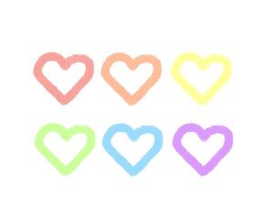 하트 이름표(기본)(파스텔)