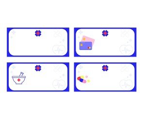 약국 이름표(문구없음)