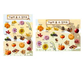 가을에 볼 수 있어요