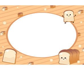 식빵 놀이 배경