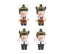 선장 합성이미지