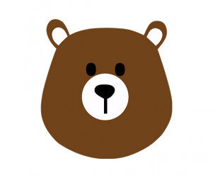 곰 얼굴