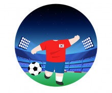 축구선수 합성 라벨