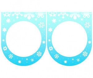 [개별도안] 겨울 패션쇼 가랜드