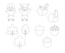 가을 색칠 모음