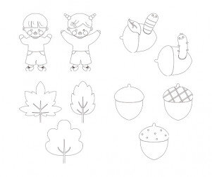 가을 색칠 모음