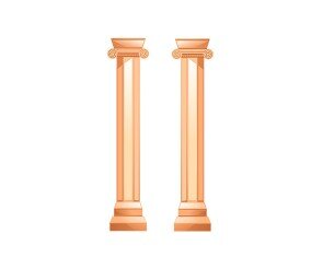 그리스 신전식 기둥