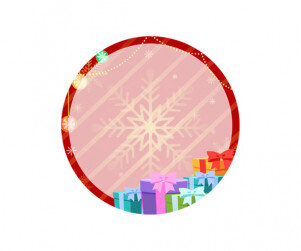 크리스마스 선물 라벨