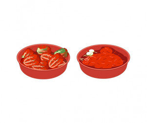 김장 양념 대야