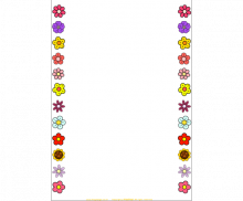 꽃 테두리