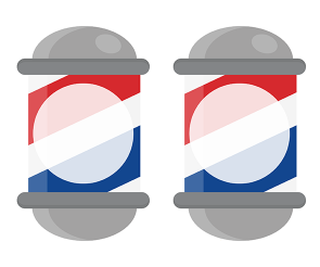 [개별도안] 반짝반짝 미용실 가랜드