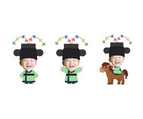 장원급제자 합성이미지