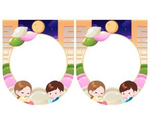 [개별도안] 송편 만들기 가랜드