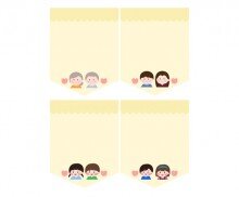 [개별도안] 우리 가족을 소개해요 가랜드 (집)