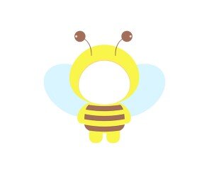 꿀벌 합성이미지