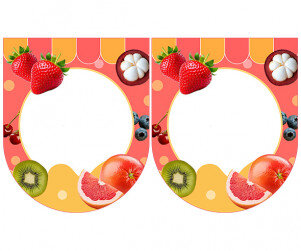 [개별도안] 싱싱한 과일가게 가랜드