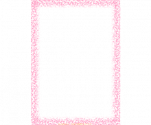 배경없는 핑크점 테두리
