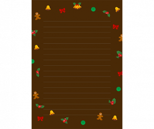 크리스마스 장식 배경