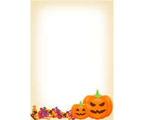 할로윈 호박 사탕 배경