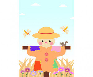 가을 허수아비 표지