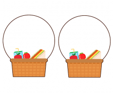 [개별도안] 봄 소풍을 가요 가랜드