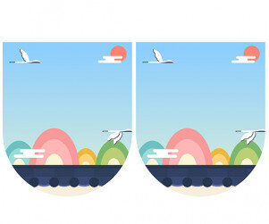 [개별도안] 해피 계묘년 가랜드