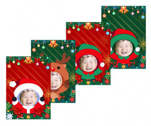 크리스마스 합성 표지