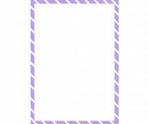 연보라 사선 테두리