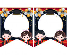 [개별도안] 졸업을 축하해 졸업무대 가랜드