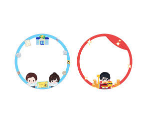 은행 놀이 라벨