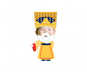 옥황상제 합성이미지