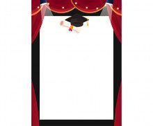 졸업 무대 탬플릿