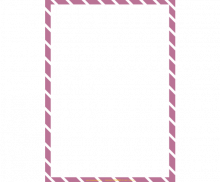 자주 사선 테두리