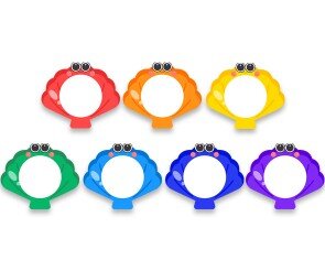 [개별도안] 무지개 조개 가랜드