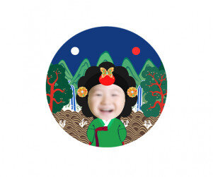 중전 합성 라벨