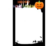 할로윈 마녀 배경