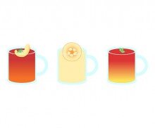 배 모과차,사과 유자차,가을 사과차