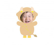 황소자리 합성이미지