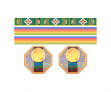 보름달 창호 띠지 라벨2