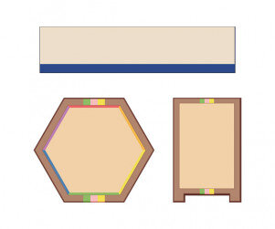 떡 방앗간 간판(문구없음)