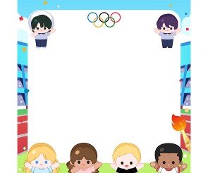 올림픽 메모지