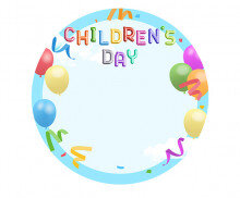 CHILDRENS DAY 라벨